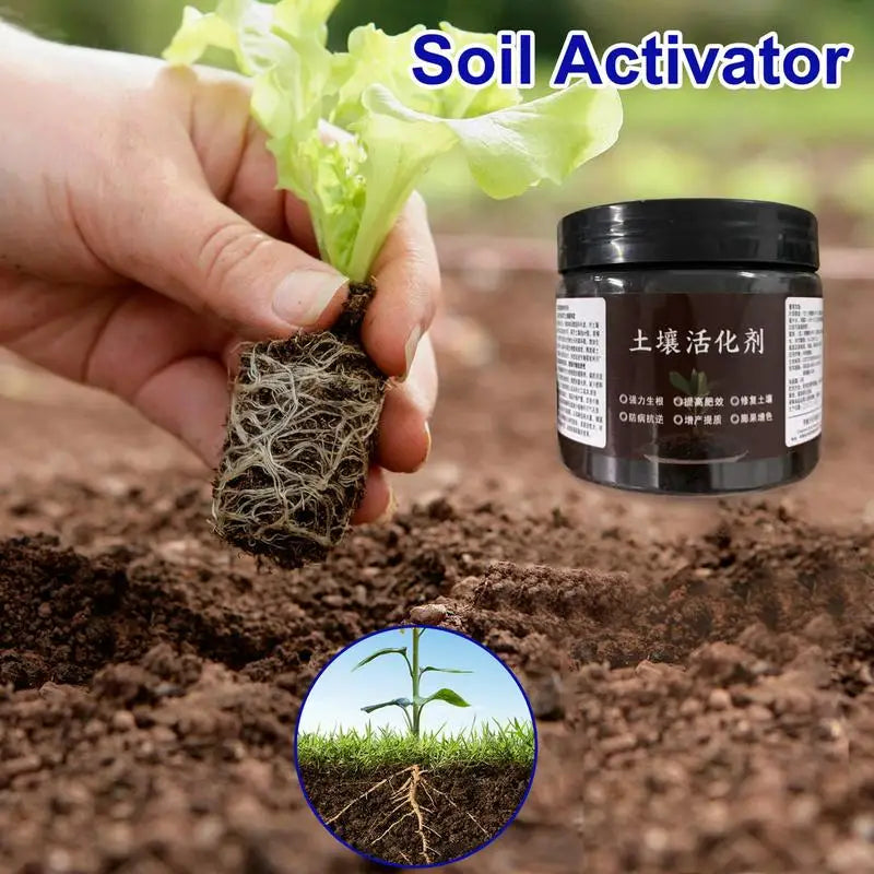 Organic Plant Fertilizer Plant Stress Resistance Soil Activator Water Soluble Flower Fertilizer & Soil Activator For Root Growth