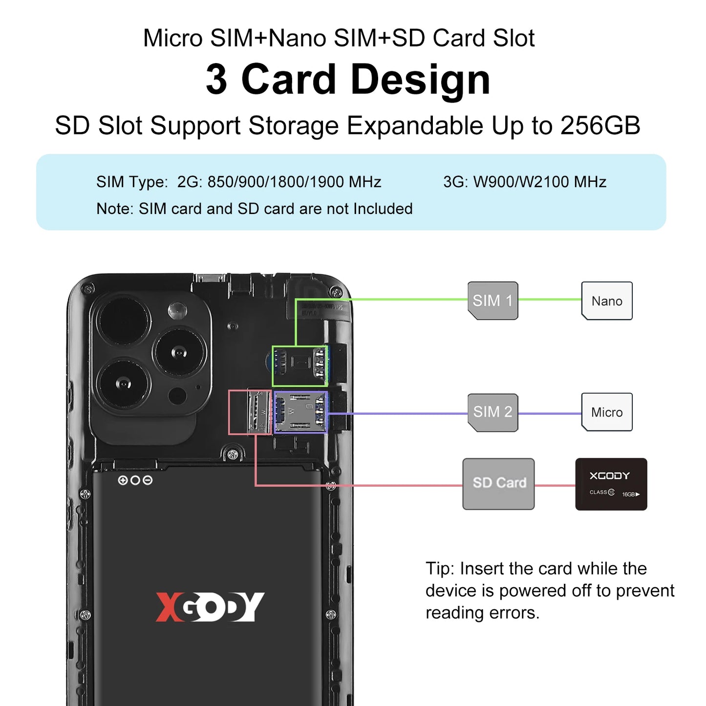 XGODY-S24,New Smartphone Android,5.5 inch,2+16GB ROM,Dual SIM Quad Core,Mobile phones,5MP Camera,3G Network,Cellphone with Hold