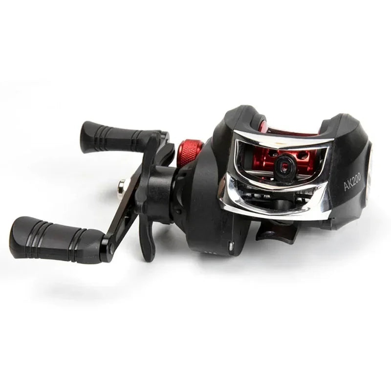 Baitcasting Fishing Reel 8KG Max Drag With Magnetic Brake Left/Right Hand Fishing Coil Carretilha Pesca carretilha de pesca