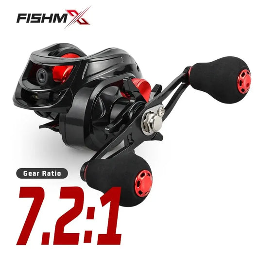 Fishmx Baitcasting Reel 10KG Max Drag Fishing Reel For Bass in Ocean Environment 48 Hours Reel Fishing Accessories