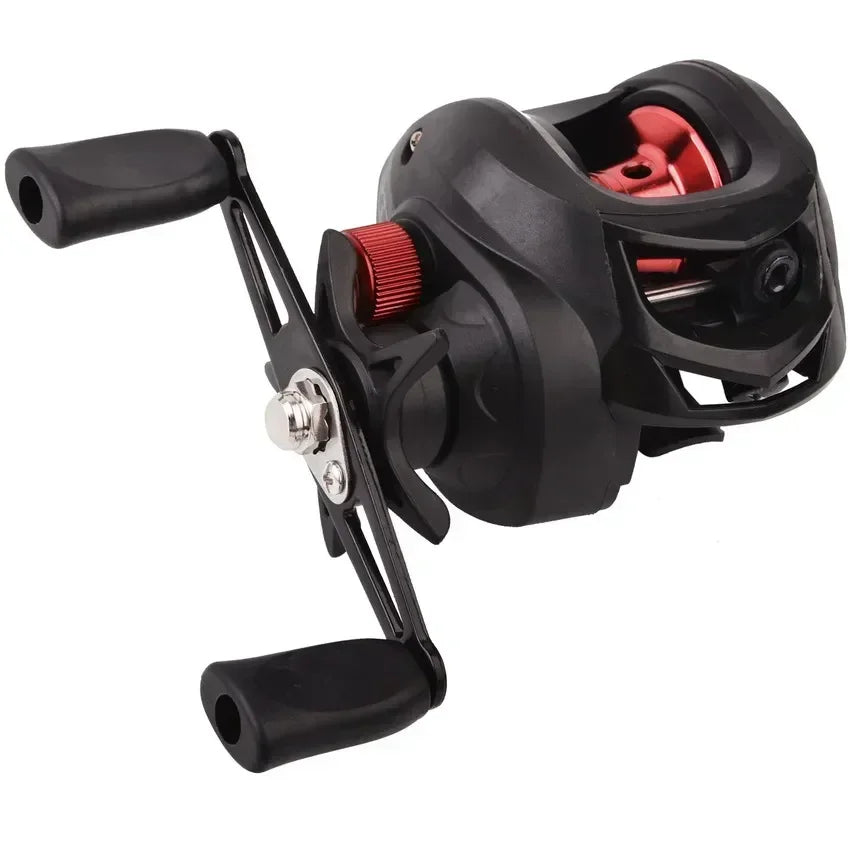 Fishing Reel Max Drag 8kg Baitcasting Reel With Aluminum Spool For Lure Freshwater Pesca Left And Right